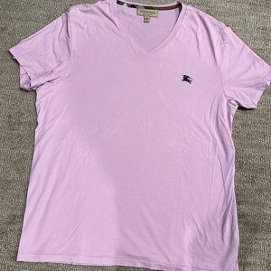 Burberry Mens V neck t-shirt, size XXL
